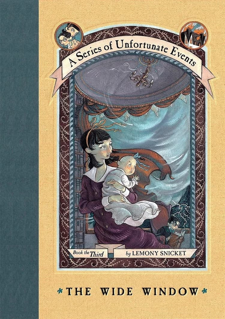 Cover of The Wide Window (Series of Unfortunate Events #3)