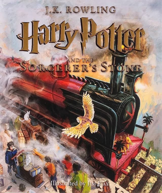 Cover of Harry Potter and the Sorcerers Stone (Illustrated Edition)