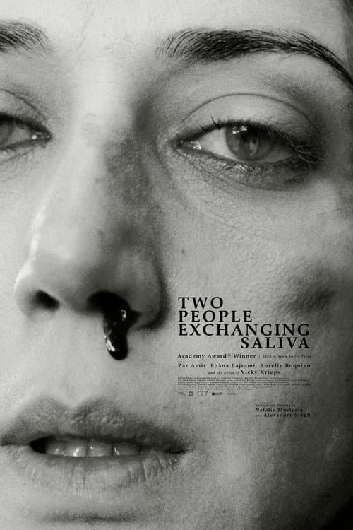Poster of Two People Exchanging Saliva