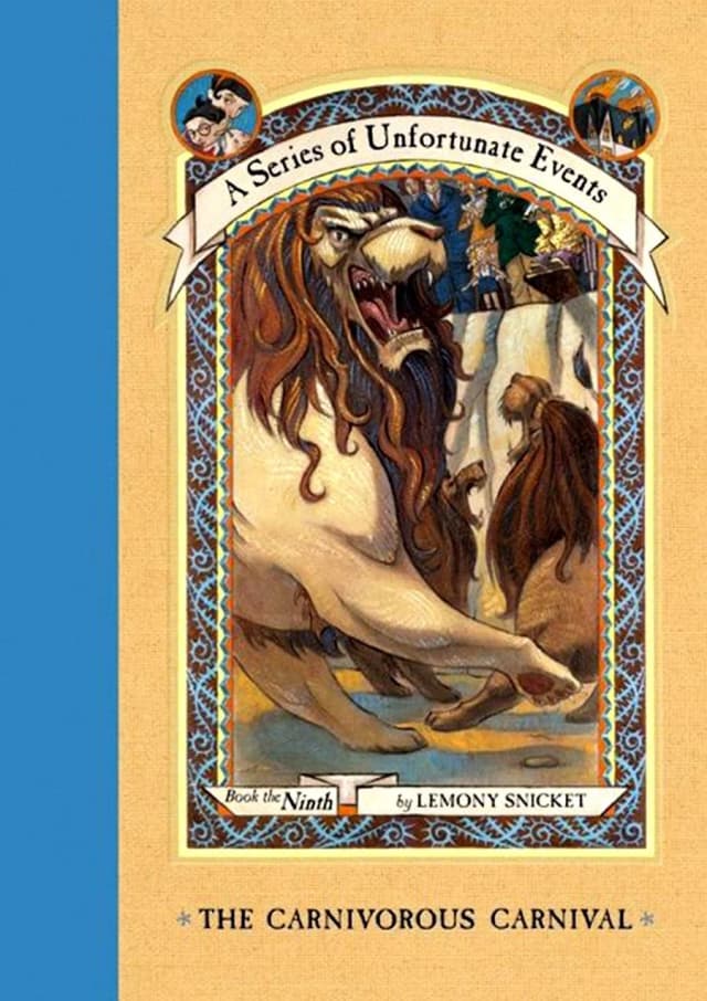 Cover of The Carnivorous Carnival (Series of Unfortunate Events #9)